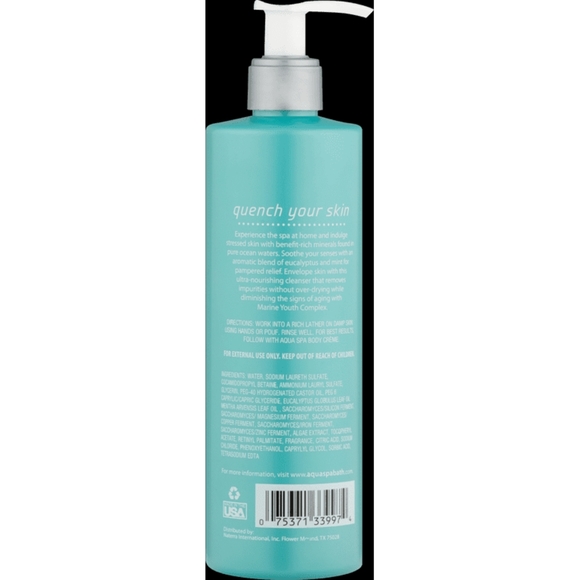 2-Aqua Spa Energize Citrus+Ginger Body Cleanser, 12 fl oz - Picture 5 of 6